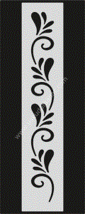 Mood Stencil Şablon 23x9 U085