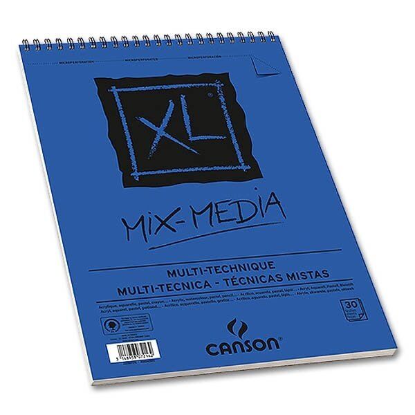 Canson XL Pad Mixmedia A4 300gr 30 Yap.