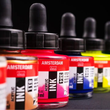 Amsterdam Akrilik Mürekkep 30 ml Silver 800