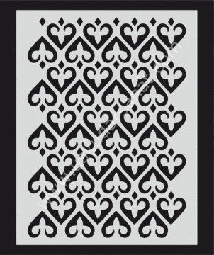 Mood Stencil Şablon 21x24 L039