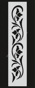 Mood Stencil Şablon 23x9 U087