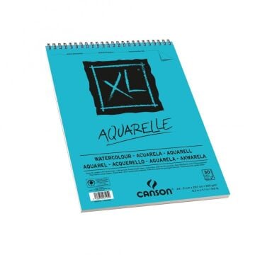Canson XL Aquarelle Suluboya Blok Spiralli A4 300gr 30 Yap.