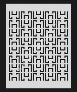 Mood Stencil Şablon 21x24 L041