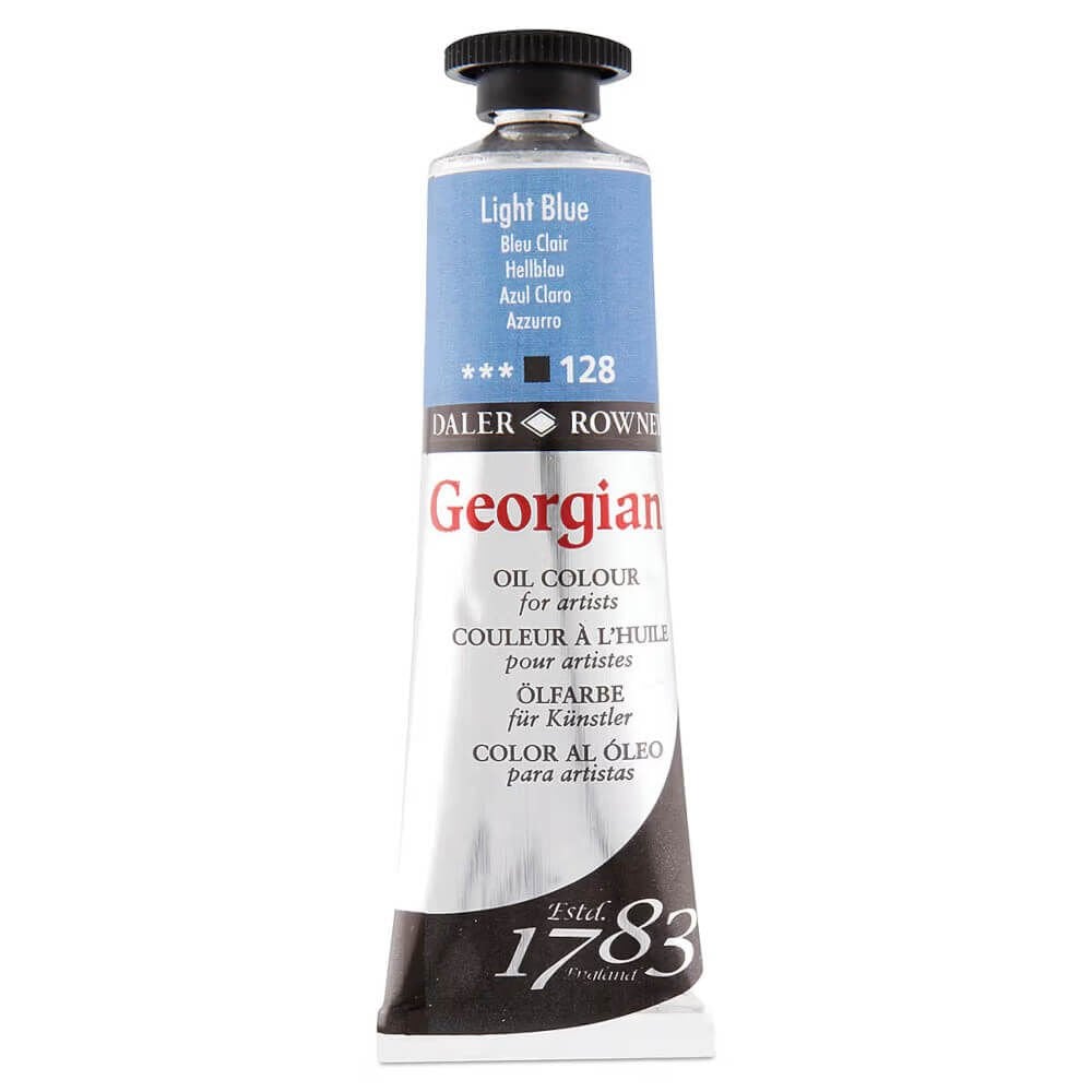Daler Rowney Georgian Yağlı Boya 38 ml Light Blue 128