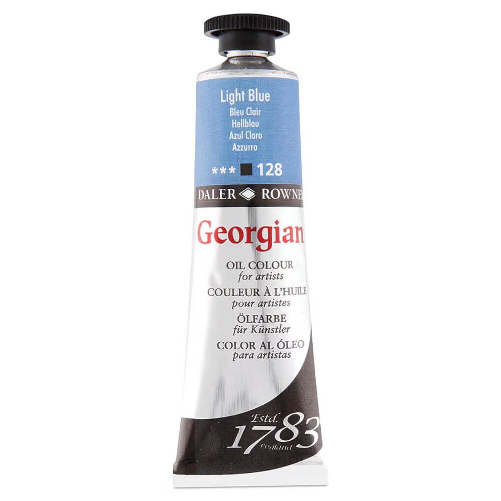 Daler Rowney Georgian Yağlı Boya 38 ml Light Blue 128