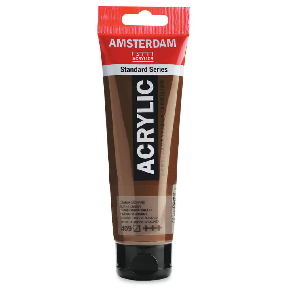 Amsterdam Standart Seri Akrilik Boya 120 ml Burnt Umber 409