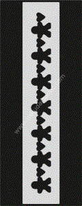 Mood Stencil Şablon 23x9 U091