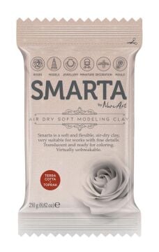 Smarta Hava ile kuruyan Yumuşak Model Hamuru 250gr TOPRAK RENGİ 15