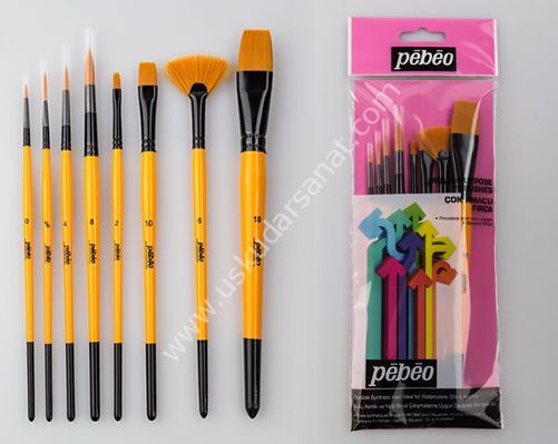 Pebeo Fırça Seti Çok Amaçlı Set 4