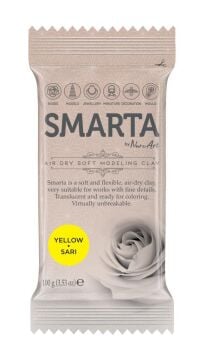 Smarta Hava ile kuruyan Yumuşak Model Hamuru 100gr SARI 13