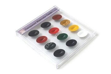 Zig Transparent Watercolor Palette Set 12 Renk