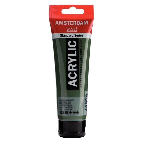 Amsterdam Akrilik Boya 120ml Tüp  OLIVE GREEN DP 622