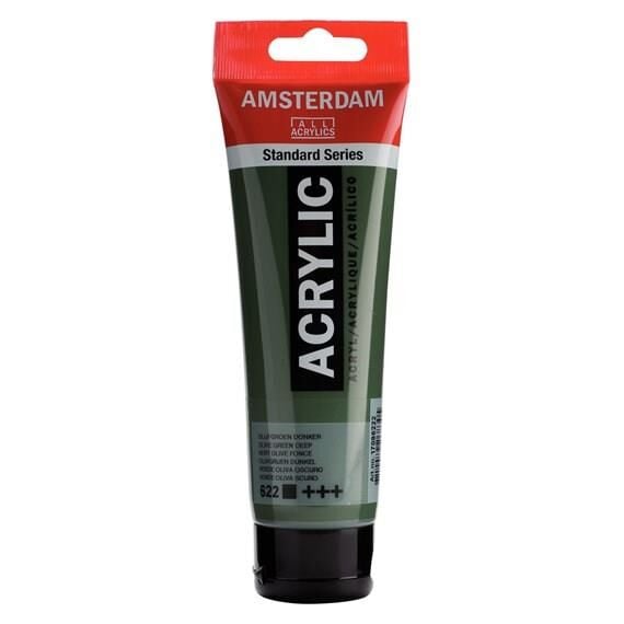 Amsterdam Akrilik Boya 120ml Tüp  OLIVE GREEN DP 622