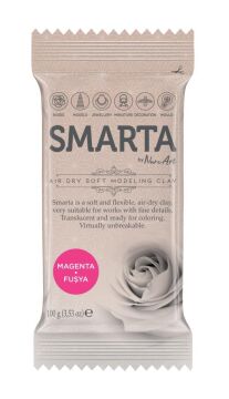 Smarta Hava ile kuruyan Yumuşak Model Hamuru 100gr FUŞYA 10