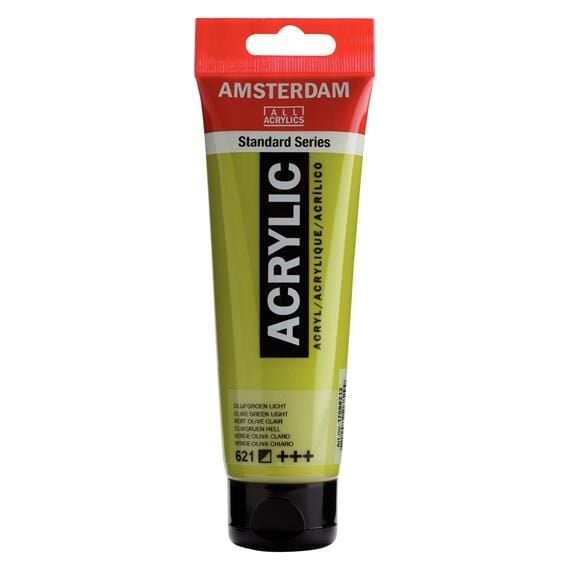Amsterdam Standart Seri Akrilik Boya 120 ml Olive Green Light 621
