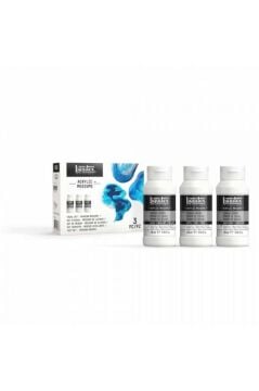 Liquitex Professional Akrilik Pouring Medyumlar Deneme Seti