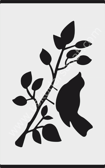 Mood Stencil Şablon 15X17 M052