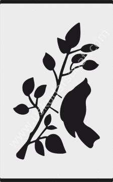 Mood Stencil Şablon 15X17 M052