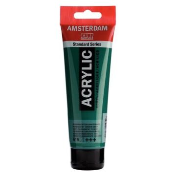 Amsterdam Standart Seri Akrilik Boya 120 ml Permanent Green Deep 619