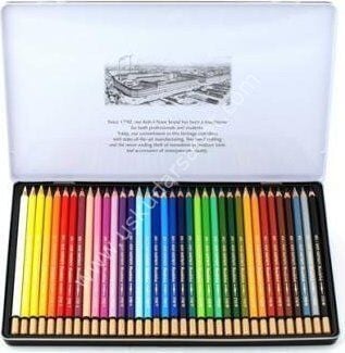 Kohinoor Mondeluz Aquarell Boya Kalemi 36 Renk Klasik Metal Kutu