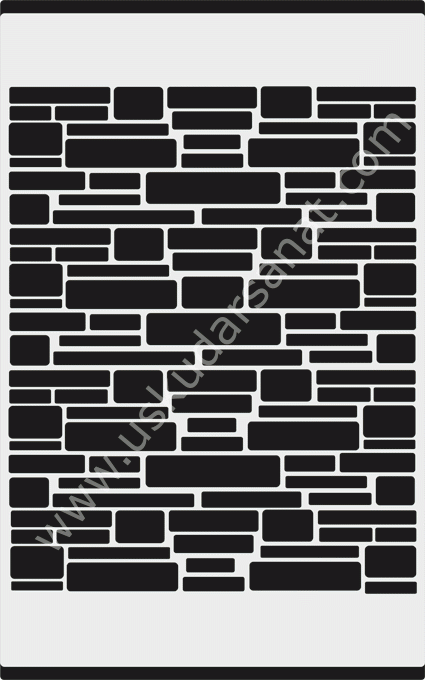 Mood Stencil Şablon 15X17 M053