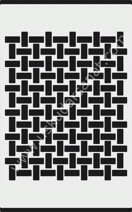 Mood Stencil Şablon 15X17 M055