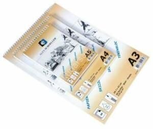 Alex Schoeller Eskiz Blok Spiralli A5 90gr. 60 Yaprak