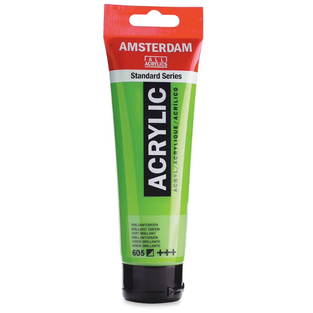 Amsterdam Standart Seri Akrilik Boya 120 ml Brilliant Green 605