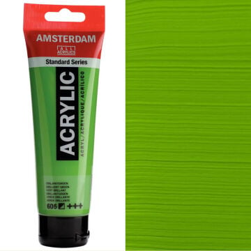 Amsterdam Standart Seri Akrilik Boya 120 ml Brilliant Green 605