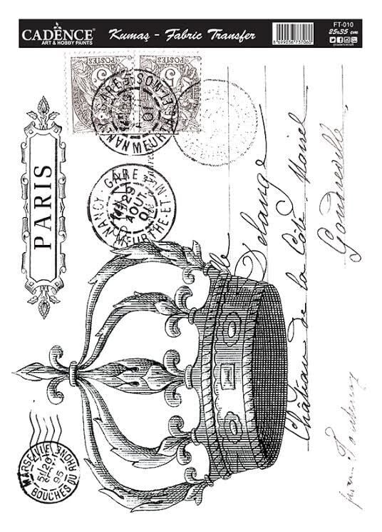 Cadence Kolay - Hazır Kumaş Transfer 25x35 FT-010