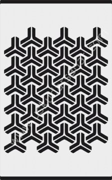 Mood Stencil Şablon 15X17 M056