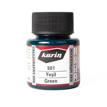 Karin Hat Mürekkebi 45 ml 501 Yeşil