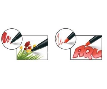 Lyra Aqua Brush Duo Grafik Çizim Kalemi Dark Sephia 075
