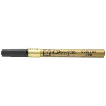 Sakura Pen - Touch Fine Kaligrafi Kalemi Düz Kesik Uç 1.8 mm  Gold 51