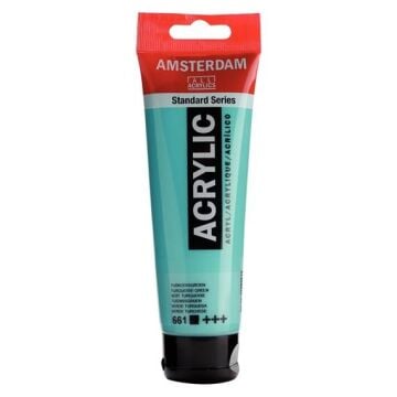 Amsterdam Akrilik Boya 120ml Tüp TURQUOISE GREEN. 661