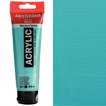 Amsterdam Standart Seri Akrilik Boya 120 ml Turquoise Green 661