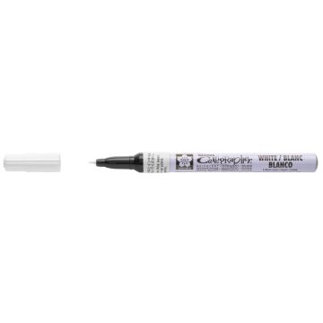 Sakura Pen - Touch Fine Kaligrafi Kalemi Düz Kesik Uç 1.8 mm  White 50