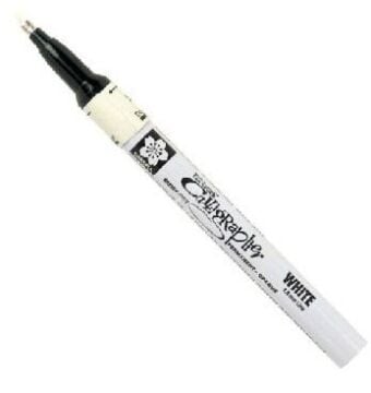 Sakura Pen-touch Kaligrafi Kalemi 1.8mm Permanent Beyaz