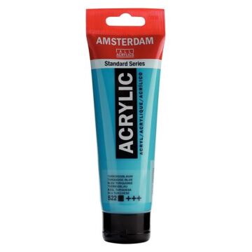 Amsterdam Akrilik Boya 120ml Tüp TURQUOISE BLUE 522