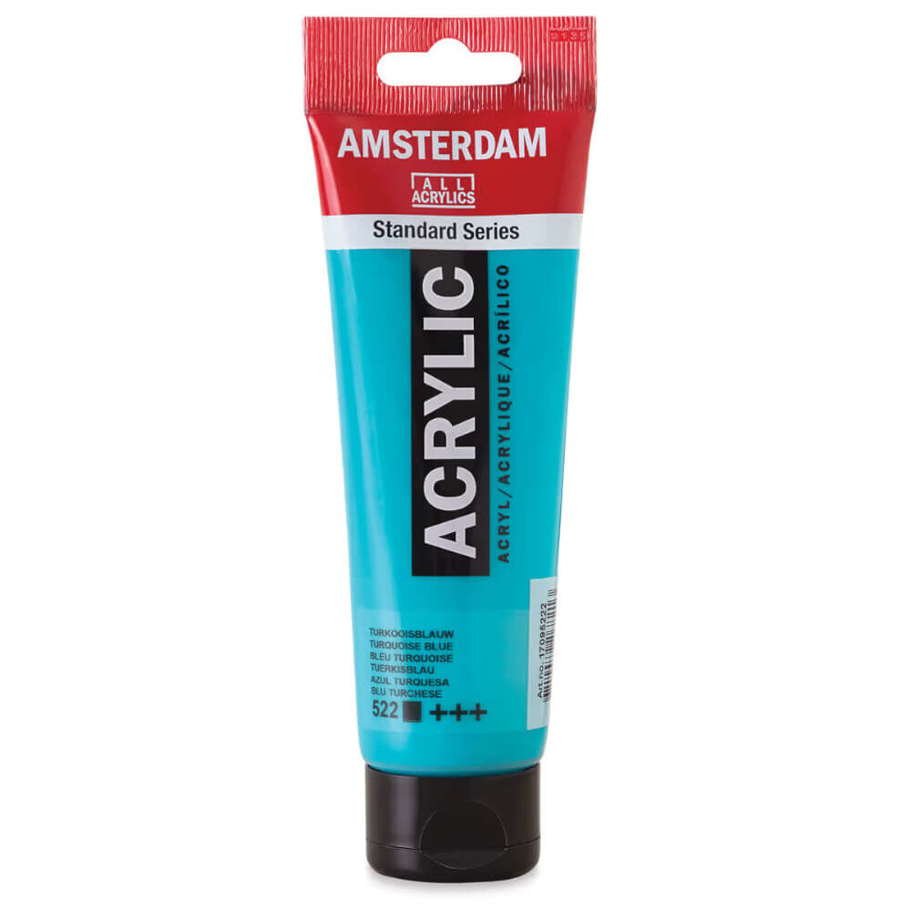 Amsterdam Standart Seri Akrilik Boya 120 ml Turquoise Blue 522
