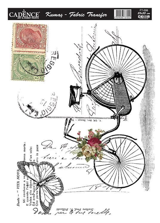 Cadence Kolay - Hazır Kumaş Transfer 25x35 FT-006