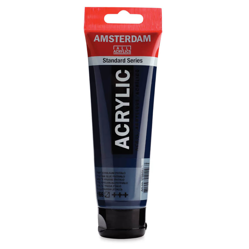 Amsterdam Standart Seri Akrilik Boya 120 ml Prussian Blue (Phthalo) 566