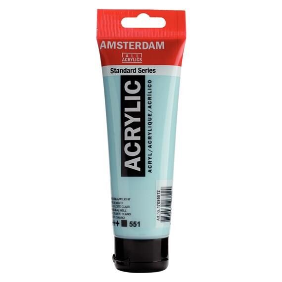 Amsterdam Akrilik Boya 120ml Tüp BLUE LIGHT 551