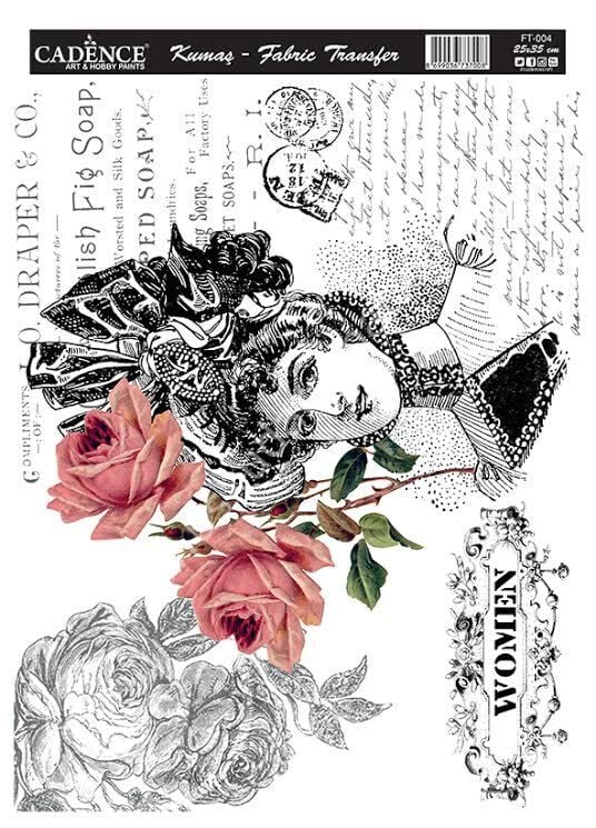 Cadence Kolay - Hazır Kumaş Transfer 25x35 FT-004