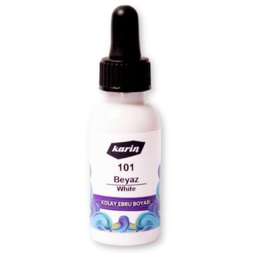 Karin Kolay Ebru Boyası 30 ml 101 Beyaz