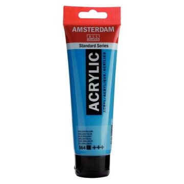 Amsterdam Akrilik Boya 120ml Tüp BRILLIANT BLUE 564