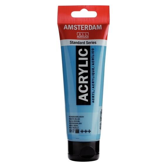 Amsterdam Akrilik Boya 120ml Tüp KINGS BLUE 517