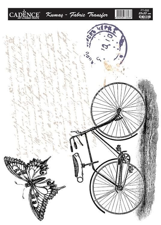 Cadence Kolay - Hazır Kumaş Transfer 25x35 FT-002