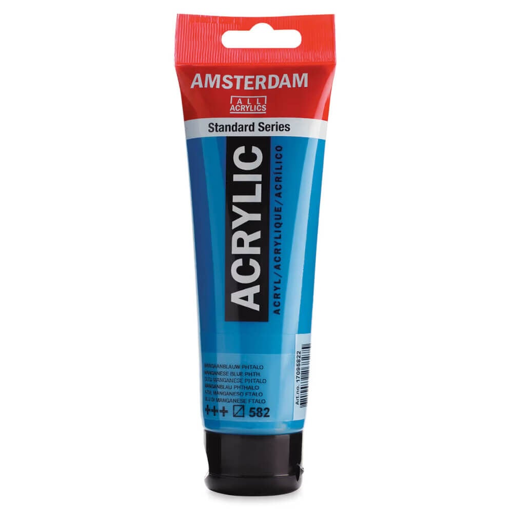 Amsterdam Standart Seri Akrilik Boya 120 ml Manganese Blue Phthalo 582