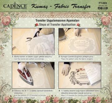 Cadence Kolay - Hazır Kumaş Transfer 25x35 FT-001